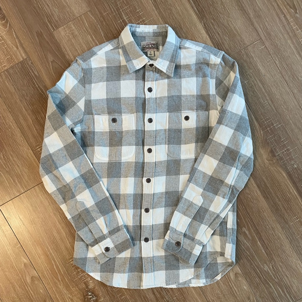 Midweight flannel workshirt
Item AB696